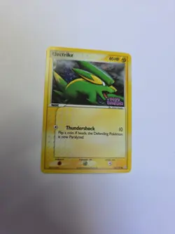 Pokemon TCG Electrike Reverse Holo Card 64/110 EX Holon Phantoms - Image 1
