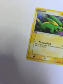 Pokemon TCG Electrike Reverse Holo Card 64/110 EX Holon Phantoms - Image 3