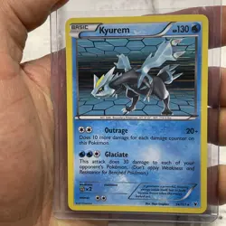 Pokemon 2011 Near Mint NM/MT Kyurem Noble Victories Holo 34/101 Card Rare TCG - Image 1