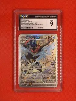 Pokemon Greninja ex 132 Sv: Scarlet & Violet Promo Holo CGC 9 - Image 1