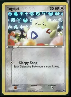 TOGEPI 78/101 C LP HIDDEN LEGENDS POKEMON REVERSE HOLO - Image 2
