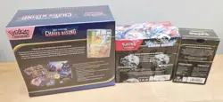 X1 Pokemon Card Chaos Rising Booster Box + Pokemon Etb X1 and X1 Booster Bundle - Image 3