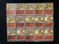 2025 Pokemon TCG S-Chinese Flareon CM2C 04/014 Holo Lot*15 VH49 - Image 1