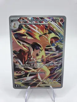Ethan's Typhlosion 190/182 - Destined Rivals Illustration Rare Pokemon Holo NM - Image 1