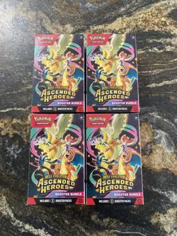 Pokemon Ascended Heroes Booster Bundle (New & Factory Sealed) X4 - Image 1