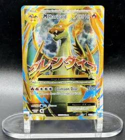 M Charizard EX (Full Art) 101/108 UR Pokemon XY Evolutions 2016 Holo LP/MP - Image 2