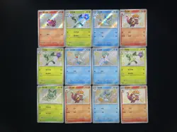 2025 Pokemon TCG S-Chinese CBB1C 02 06/08 05 06/09 Quaxly Holo Lot*12 IH59 - Image 2