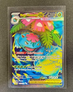 Pokemon Mega Evolution 155/132 Mega Venusaur ex Ultra Rare NM/MT - Image 1