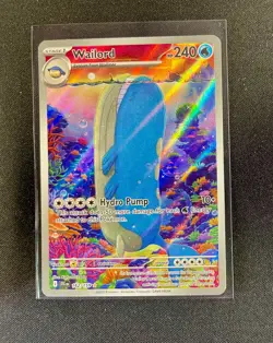 Pokemon Sv Journey Together 162/159 Wailord Illustration Rare NM/MT - Image 1