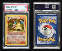 Charizard Holo Pokemon Base Set PSA 7 1999 - Image 3