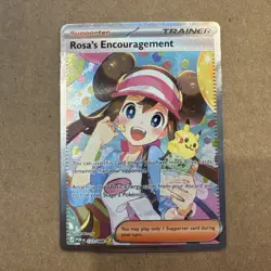 Pokemon 2026 Perfect Order Rosa’s Encouragement #123/088 SIR NM - Image 1