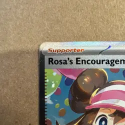 Pokemon 2026 Perfect Order Rosa’s Encouragement #123/088 SIR NM - Image 2
