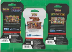 (3) UNOPENED POKEMON HANGER SP PACKS ($53) MEGA EVOLUTION FLAMES RIVALS / HOLO U - Image 2