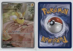 Yamper Illustration Rare Pokemon Mega Evolution Phantasmal Flames PFL #099 - Image 3