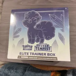 Pokemon TCG SWSH Silver Tempest Elite Trainer Box New Sealed - Image 1