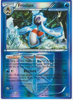 Froslass 23/101 | Mint/Near Mint | Reverse Holo | Pokemon Plasma Blast TCG - Image 1