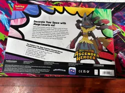 Pokemon Ascended Heroes Mega Lucario Premium Poster Collection NEW - Image 2