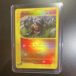 Pokemon TCG Houndour Aquapolis 86/147 Reverse Holo 2002 - Image 1