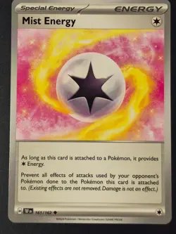 Mist Energy 161/162 Uncommon Temporal Forces Pokemon Near Mint - Image 1