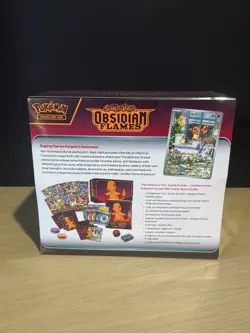 POKEMON OBSIDIAN FLAMES SEALED POKEMON CENTER EXLUSIVE ELITE TRAINER BOX ETB - Image 2