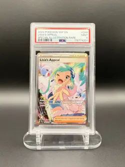 Lisia's Appeal 246/191 Sv08: Surging Sparks PSA 9 Pokemon English TCG - Image 1