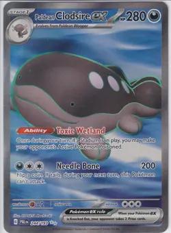 Pokemon Paldean Clodsire ex 244/193 Paldea Evolved NM/MINT - Image 1