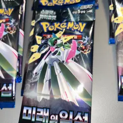 KOREAN POKEMON TCG SCARLET & VIOLET FUTURE FLUSH SEALED BOOSTER PACK LOT OF 36 - Image 3