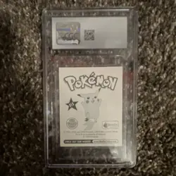 Merlin Pokemon Merlin 1998 Series 1 Gengar S15 Special Glitter CGC 8 - Image 2