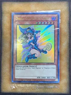Yugioh Dark Magician Girl LART-EN019 Ultra Rare Lost Art Promo SEALED - Image 1