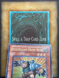 Yugioh Neo-Spacian Grand Mole STON-EN005 Ultimate Rare 1st Ed VLP - Image 3