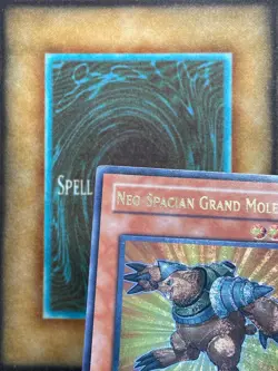 Yugioh Neo-Spacian Grand Mole STON-EN005 Ultimate Rare 1st Ed VLP - Image 5