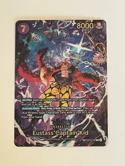 Eustass "Captain" Kid SP EB04-039 One Piece The Azure Sea's Seven OP14 Mint - Image 2