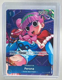 Perona 2022 One Piece Romance Dawn #OP01-077 Alternate Alt Art - Image 1