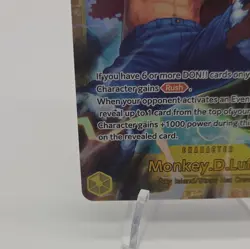 Bandai One Piece Monkey.D.Luffy OP15-119 Secret Rare Rush 5 Cost 7000 Power - Image 5