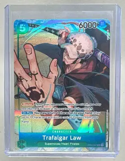 Trafalgar Law 2022 One Piece Romance Dawn #OP01-047 Alternate Alt Art - Image 1