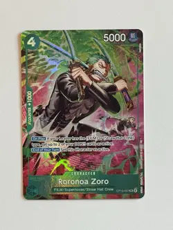 One Piece OP15 Adventure On Kami’s Island Roronoa Zoro Treasure Rare English - Image 3