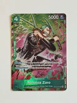 One Piece OP15 Adventure On Kami’s Island Roronoa Zoro Treasure Rare English - Image 5
