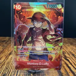 Monkey D. Luffy ST10-006 One Piece TCG Treasure Booster Promo *SEALED - Image 2