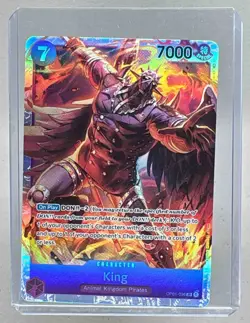 King 2022 One Piece Romance Dawn #OP01-096 Super Rare (B) - Image 1