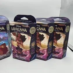 Disney Lorcana Starter Deck - Amber & Amethyst (1) - Image 1