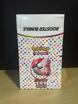 POKEMON SCARLET & VIOLET 151 FACTORY SEALED 10 BOX BOOSTER BUNDLE DISPLAY CASE - Image 1