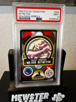 1998 Pokemon Pocket Monsters Sealdass Muk PSA 9 #089 - Image 1