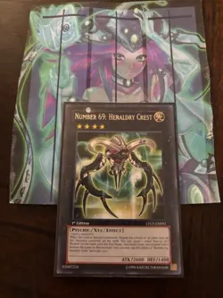 Number 69: Heraldry Crest LTGY-EN092 Lord of the Tachyon Galaxy 1st Edition - Image 1