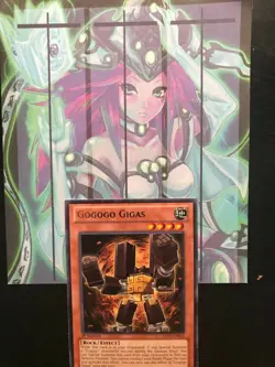 Yugioh 1x Gogogo Gigas LTGY-EN002 Rare 1st Edition Mint - Image 1
