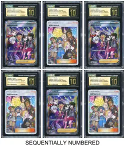 Pokemon CGC 10*6 PRISTINE Friends In Alola & Galar Promo 2023 Gift Box S.Chinese - Image 1