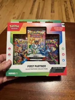Pokemon First Partner Illustration Collection Series 1 - Image 1