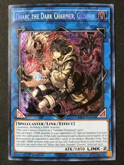 Yu-Gi-Oh TCG #RA03-EN048 Dharc the Dark Charmer, Gloomy 1st Ed Secret Rare NM - Image 1