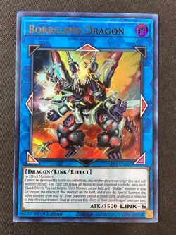 Yu-Gi-Oh TCG #GFP2-EN006 Borrelend Dragon 1st Edition Ultra Rare LP - Image 1