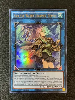 Yu-Gi-Oh TCG RA03-EN047 Eria the Water Charmer, Gentle 1st Edition Ultra Rare LP - Image 1