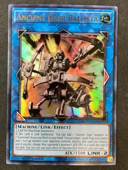 Yu-Gi-Oh TCG #RA03-EN046 Ancient Gear Ballista 1st Edition Ultra Rare LP - Image 1